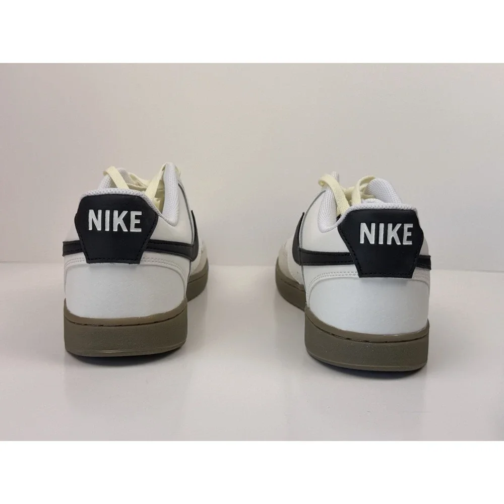 Nike Court Vision Lo Sneakers Men Size 13 Sail Black Orewood Brown FQ8075 133